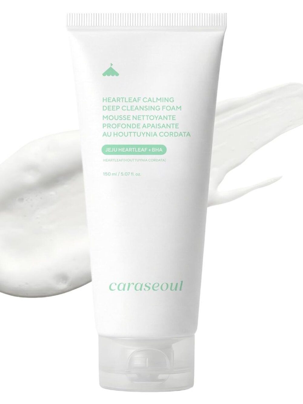 Caraseoul Heartleaf Calming Deep Face Wash (150ml/5.07 fl.oz)